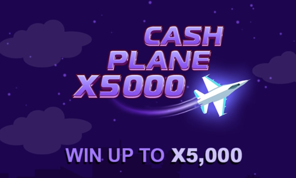 Vuela con Cash Plane X5000 de Playtech Origins