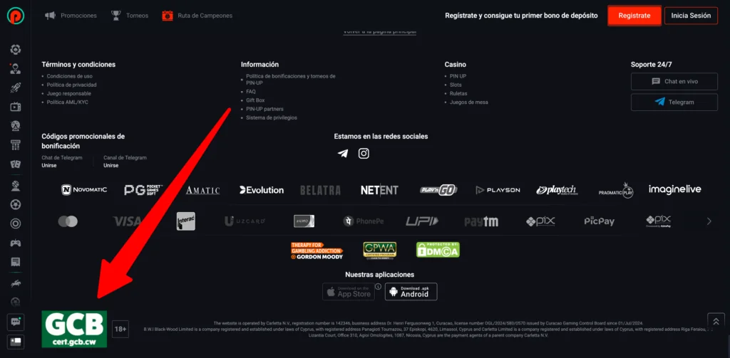 confirmación de licencia